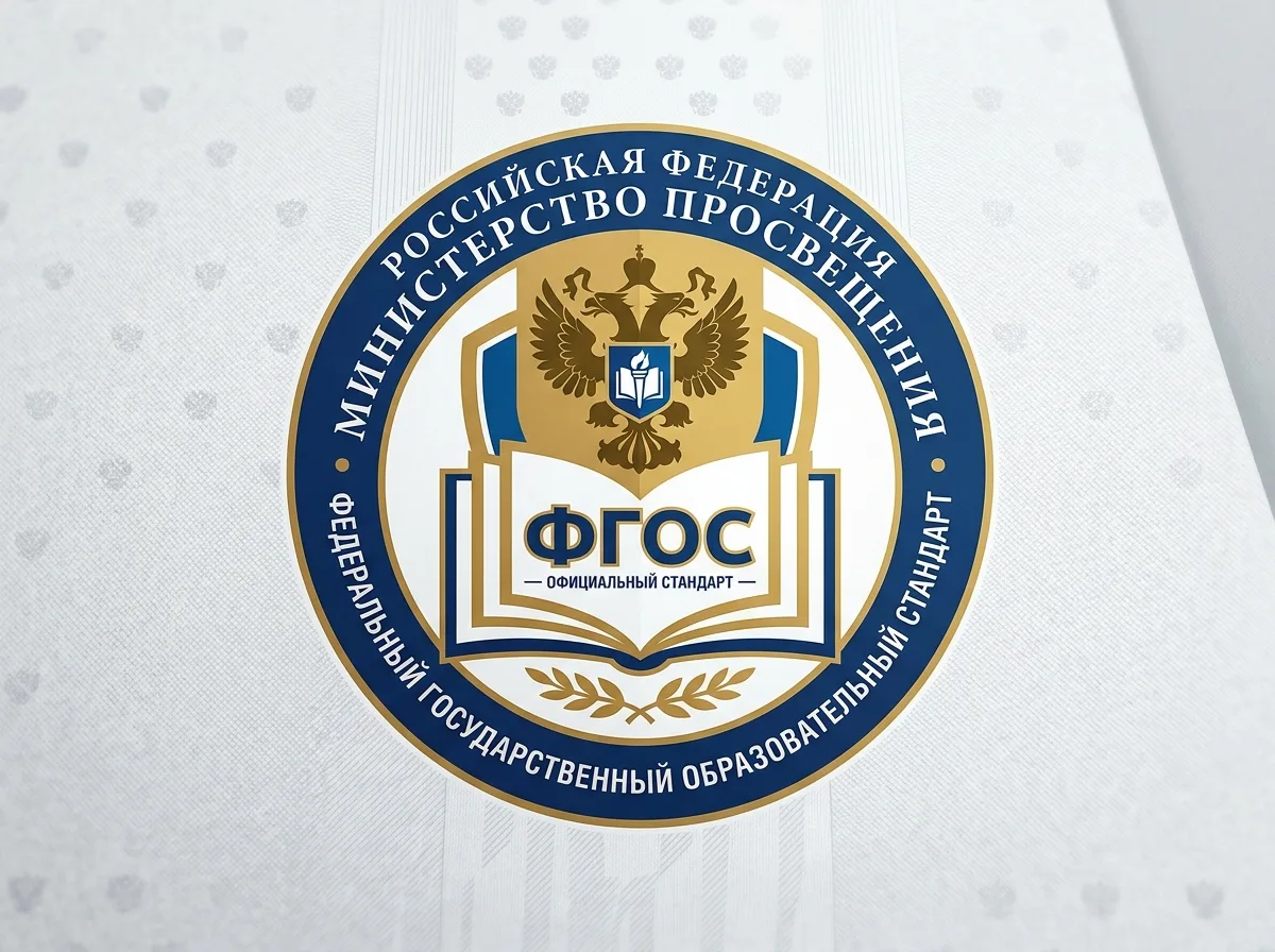 Логотип ФГОС — Федеральный государственный образовательный стандарт России, официальный документ